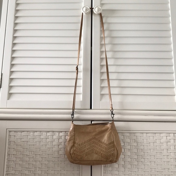 SOLDDay & Mood Anthropologie purse leather tan - Picture 2 of 7